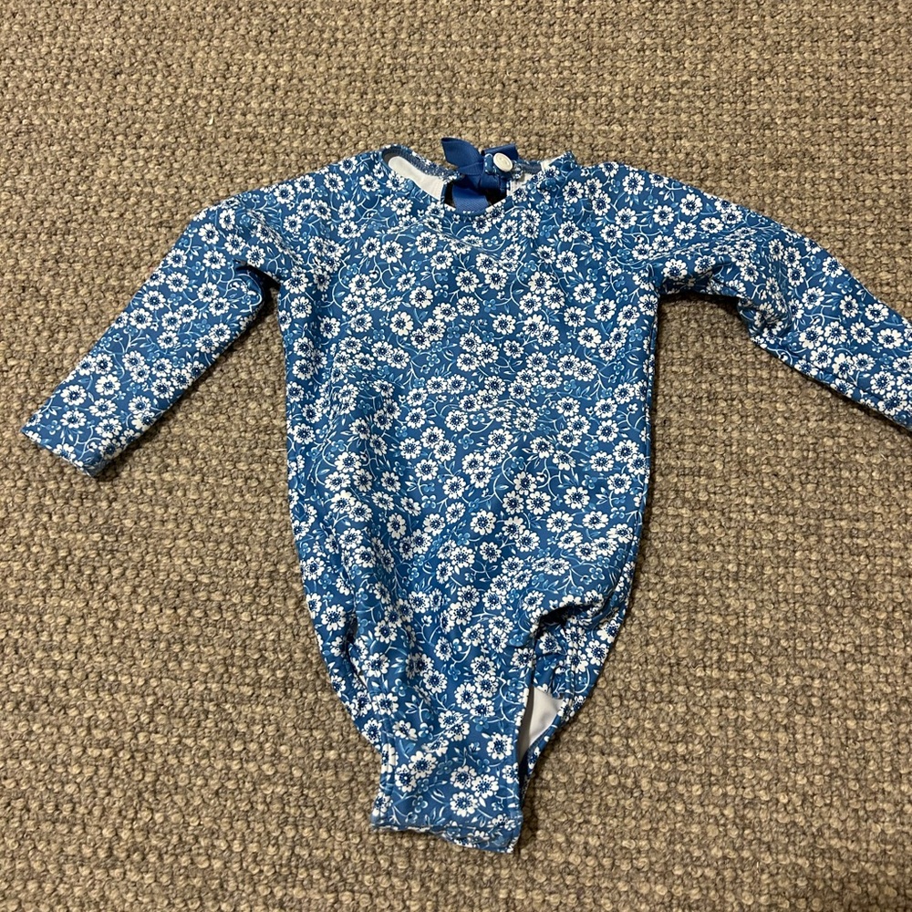 Minnow baby girl one piece